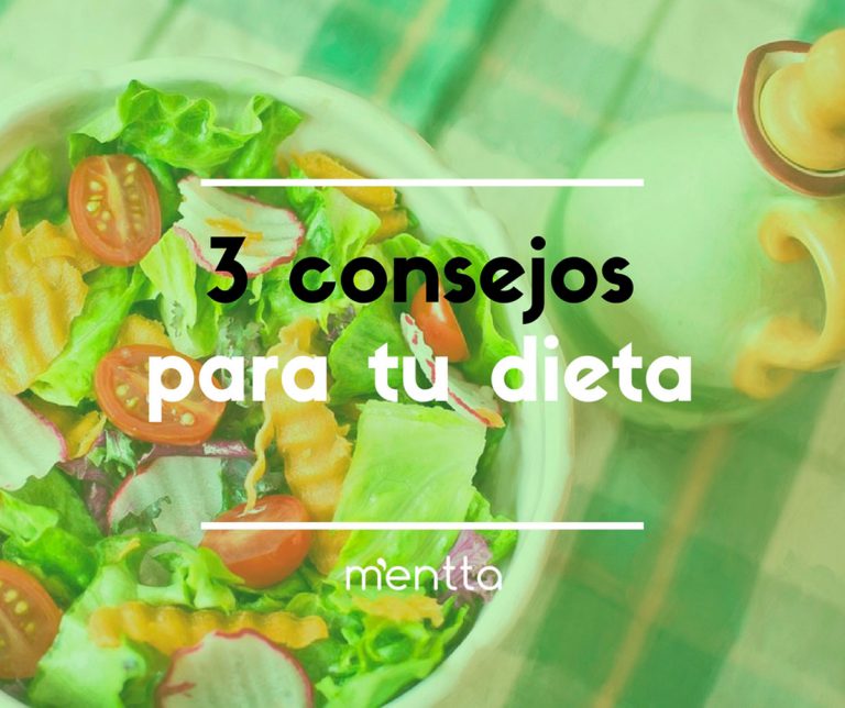 ¡3 Consejos Para Hacer Dieta Y Que Sea Un Éxito!