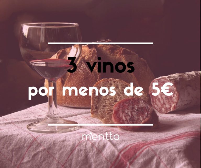 3 buenos vinos tintos por menos de 5 euros