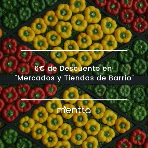 ¡Nuestra sección de Mercados y Tiendas de Barrio con 6€ de Descuento!
