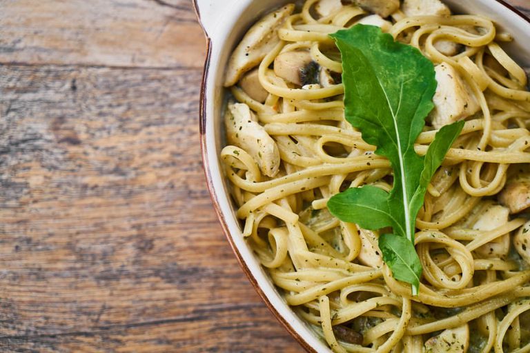 Pasta con champiñones: una receta diferente