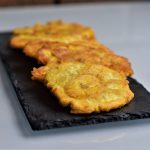 Receta de plátano frito o patacón. Fácil y deliciosa