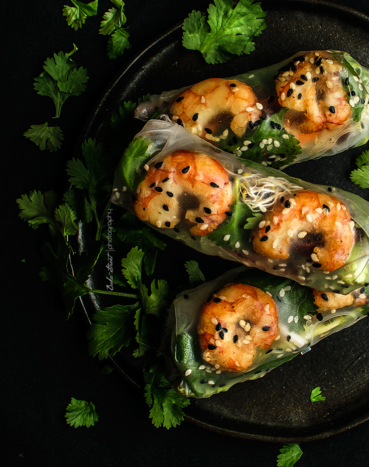 Exquisita receta del Rollo Vietnamita