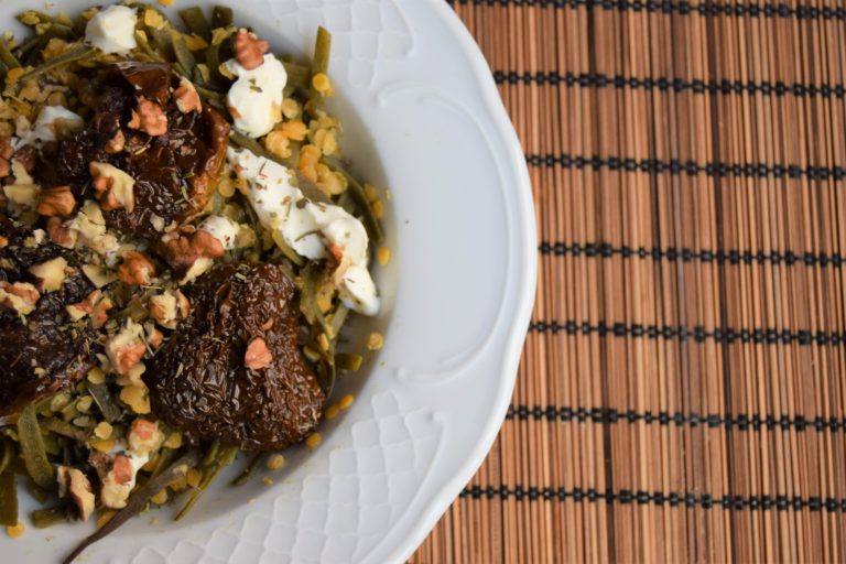 Receta de ensalada de algas con lentejas rojas ¡Deliciosa!