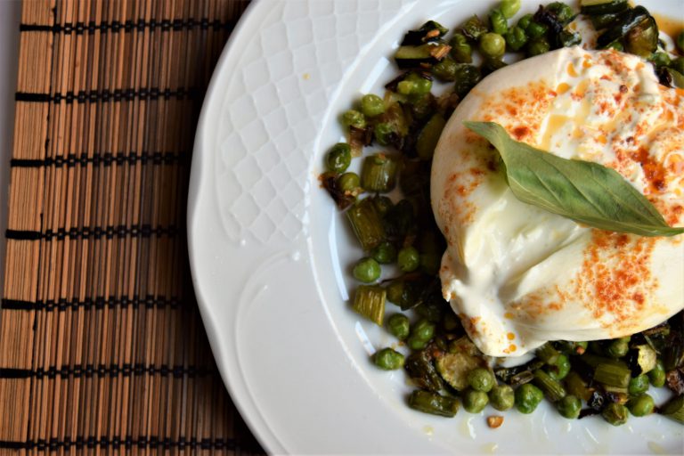 Receta de ensalada verde con burrata ¡Toma nota!