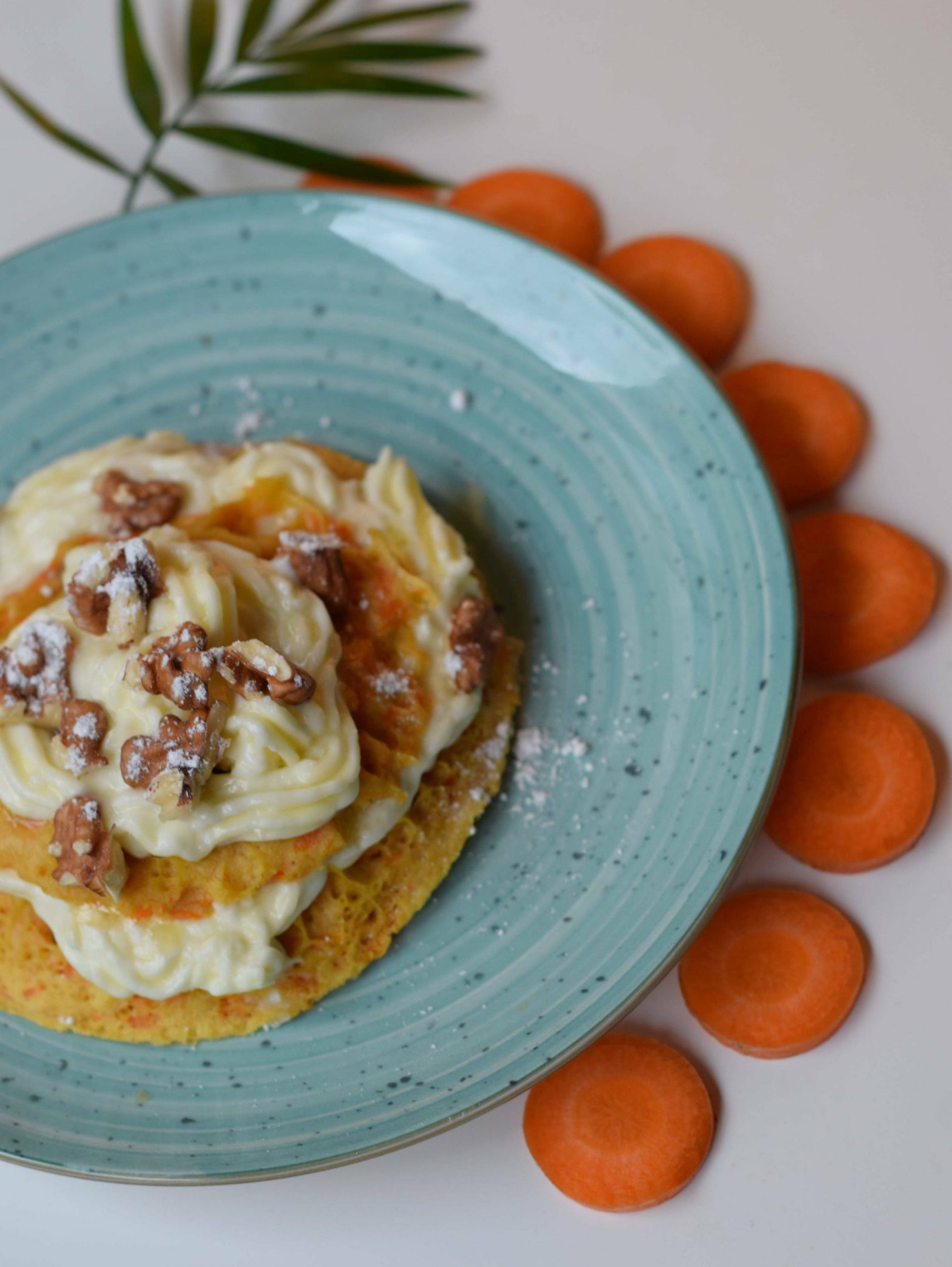 Receta de tarta de zanahoria al microondas