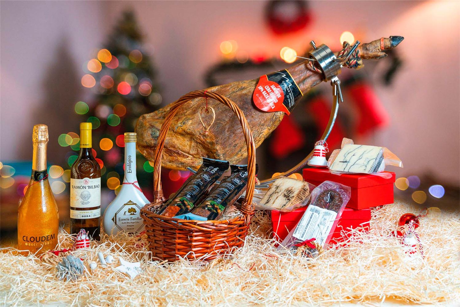 🎄Cestas de Navidad de última hora para empresas con mentta