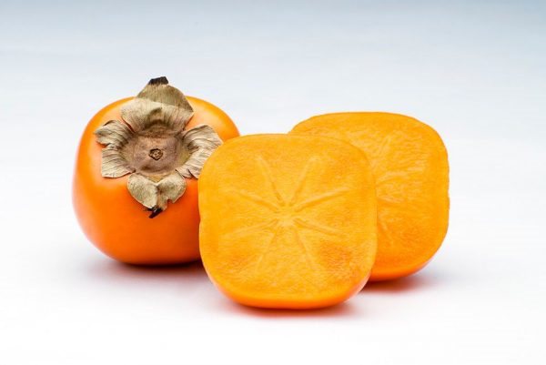 Persimon persimmon from the Ribera del Xúquer, an autumn fruit